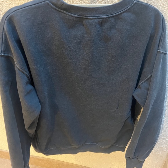 Anine Bing graphic washed gray tiger sweatshirt size medium - Picture 3 of 5